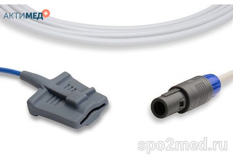 Датчик пульсоксиметрический многоразовый, Comen, взрослый U410S-66D