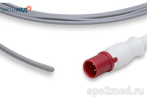 Датчик температурный многоразовый, Philips, педиатрический, ректальный, 3.0 метра, междун. марк: THP-PG