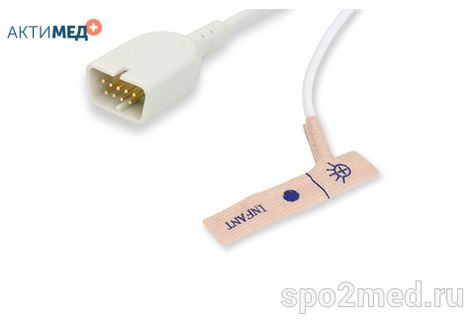 Датчик пульсоксиметрический одноразовый, Nihon Kohden, детский U533-16