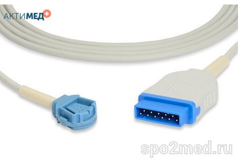 U710-121 Переходник, Datex Ohmeda, Oxytip, 3.0 метра