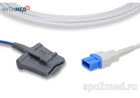 Датчик пульсоксиметрический  многоразовый, Spacelabs, взрослый U410S-74