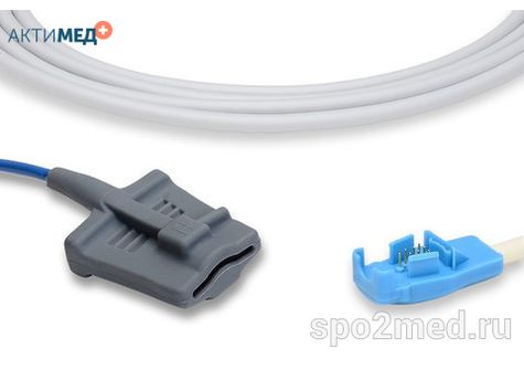 Датчик пульсоксиметрический многоразовый, Datex Ohmeda Oxytip, взрослый U403S-127
