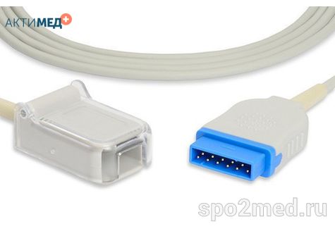 U710M-21 Переходник, Marquette, Masimo LNCS, 3.0 метра