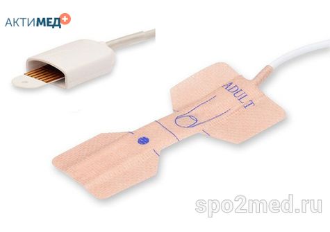 Датчик пульсоксиметрический одноразовый, Masimo LNOP, взрослый U503-125