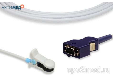 Датчик пульсоксиметрический многоразовый, Nellcor Oximax, взрослый U910-70P