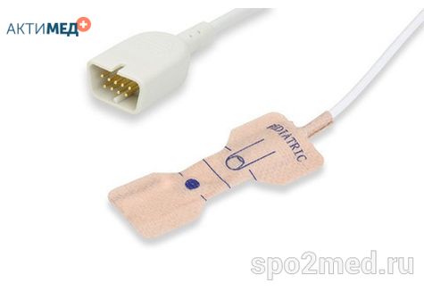 Датчик пульсоксиметрический одноразовый, Nihon Kohden, педиатрический U523-16