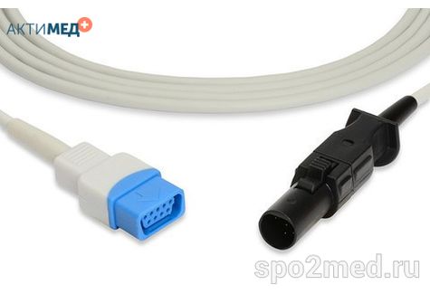 U710-112 Переходник, Datex Ohmeda, Oxytip, 3.0 метра