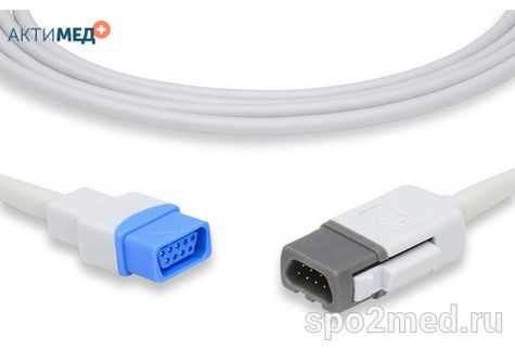 U710-116 Переходник, Datex Ohmeda, Oxytip, 3.0 метра