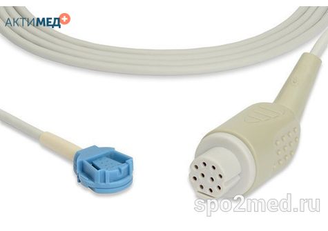 U710-209 Переходник, Datex Ohmeda, Oxytip, 3.0 метра