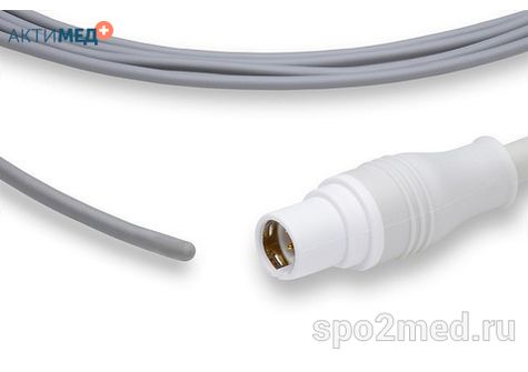 Датчик температурный многоразовый, Drager/Siemens, педиатрический, ректальный, 3.0 метра, междун. марк: TSM-PG