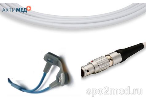 Датчик пульсоксиметрический многоразовый, Dinamap, взрослый/неонатальный U610-10