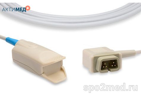 Датчик пульсоксиметрический многоразовый, Criticare (CSI), взрослый U403-75