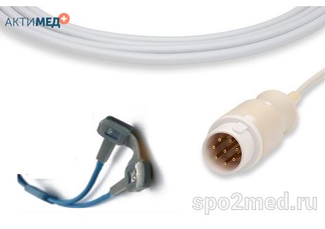 Датчик пульсоксиметрический  многоразовый, MEK, взрослый/неонатальный U610-56