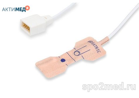 Датчик пульсоксиметрический, одноразовый, Datex Ohmeda, педиатрический U523-09