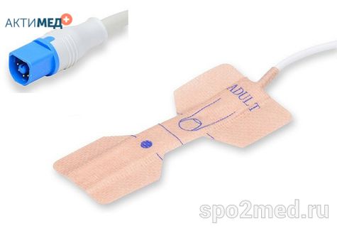 Датчик пульсоксиметрический одноразовый, Philips, взрослый U503-91