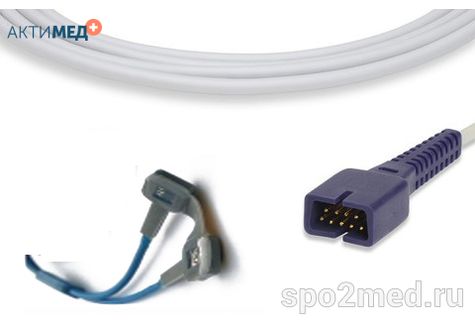 Датчик пульсоксиметрический многоразовый, Nellcor Oximax, взрослый/неонатальный U603-01P