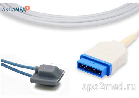 Датчик пульсоксиметрический многоразовый, Marquette, детский U210S-21