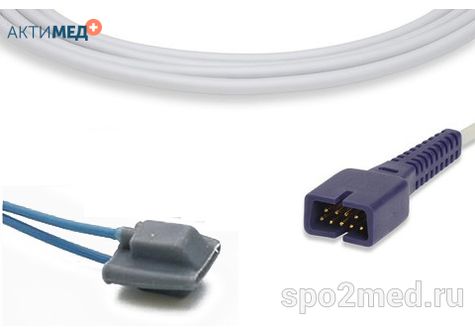 Датчик пульсоксиметрический многоразовый, Nellcor Oximax, детский U203S-01P