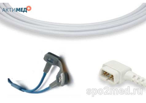 Датчик пульсоксиметрический многоразовый, Criticare (CSI), взрослый/неонатальный U603-75											