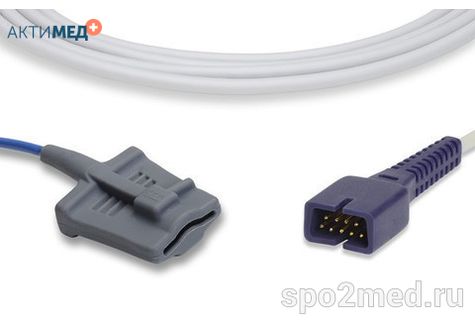 Датчик пульсоксиметрический многоразовый, Nellcor Oximax, взрослый U403S-01P