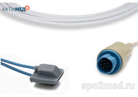 Датчик пульсоксиметрический многоразовый, Nihon Kohden, детский U210S-16