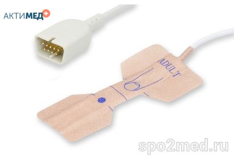 Датчик пульсоксиметрический одноразовый, Nihon Kohden, взрослый U503-16