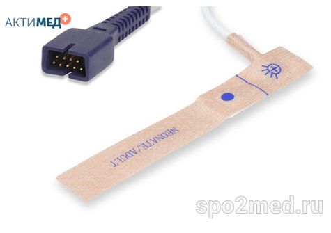 Датчик пульсоксиметрический  одноразовый, Nellcor Oximax, педиатрический U523-01P