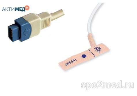 Датчик пульсоксиметрический одноразовый, Datex Ohmeda TruSignal+, детский U533-117