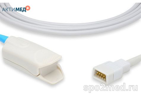 U410-12 Датчик пульсоксиметрический многоразовый, Datex Ohmeda, взрослый U403-09