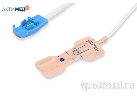 Датчик пульсоксиметрический одноразовый, Datex Ohmeda Oxytip+, педиатрический U523-127