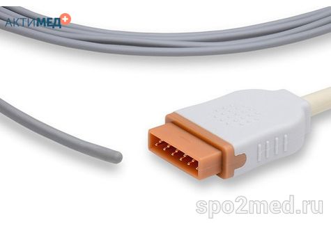 Датчик температурный многоразовый, Marquette, взрослый, ректальный, 3.0 метра, междун. марк: TMQ-AG