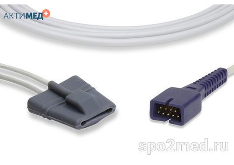 Датчик пульсоксиметрический многоразовый, Nellcor Oximax, педиатрический U103S-01P