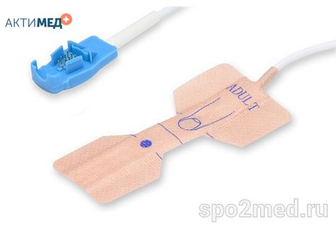Датчик пульсоксиметрический одноразовый, Datex Ohmeda Oxytip+, взрослый U503-127