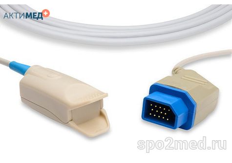 Датчик пульсоксиметрический многоразовый, Nihon Kohden, взрослый U410-36