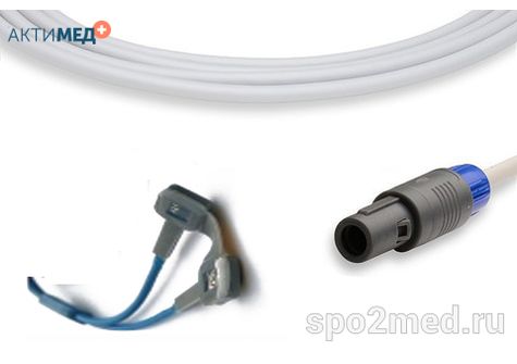 Датчик пульсоксиметрический многоразовый, Comen, взрослый/неонатальный U610-66D