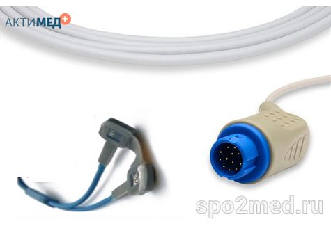 Датчик пульсоксиметрический многоразовый, Philips, взрослый/неонатальный U610-20