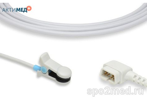 Датчик пульсоксиметрический многоразовый, Criticare (CSI), взрослый U903-75											