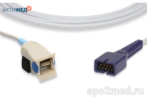 Датчик пульсоксиметрический многоразовый, Nellcor Oximax, педиатрический U103-01P