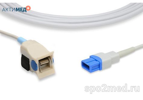 Датчик пульсоксиметрический многоразовый, Spacelabs, педиатрический U110-74