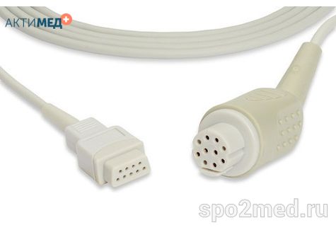 U710-09 Переходник, Datex Ohmeda, 3.0 метра