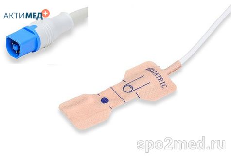 Датчик пульсоксиметрический одноразовый, Philips, педиатрический U523-91