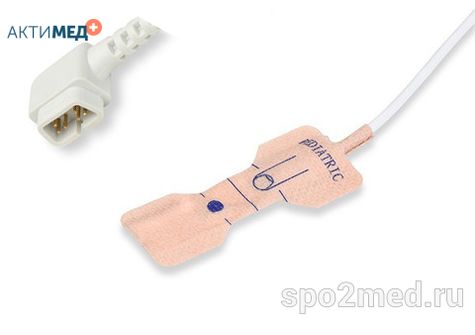 Датчик пульсоксиметрический одноразовый, Criticare (CSI), педиатрический  U523-75