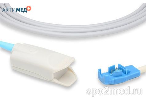 Датчик пульсоксиметрический многоразовый, Datex Ohmeda Oxytip, взрослый U403-127