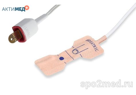 Датчик пульсоксиметрический одноразовый, Masimo LNOP Rainbow, педиатрический U523-125R