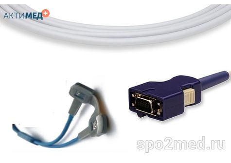 Датчик пульсоксиметрический многоразовый, Nellcor Oximax, взрослый/неонатальный U610-70P