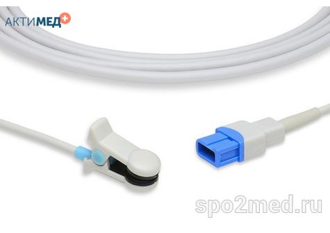 Датчик пульсоксиметрический многоразовый, Spacelabs, взрослый U910-74