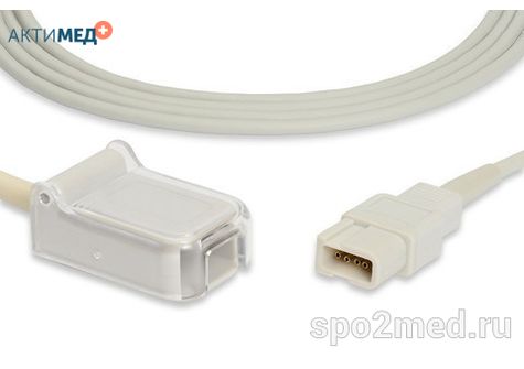 U710M-74 Переходник, Spacelabs, Masimo LNCS, 3.0 метра