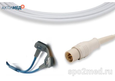 Датчик пульсоксиметрический многоразовый, Schiller, взрослый/неонатальный  U610-17M